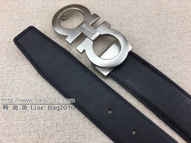 菲拉格慕男士皮帶 Ferragamo雙面牛皮休閒腰帶  jjp1023